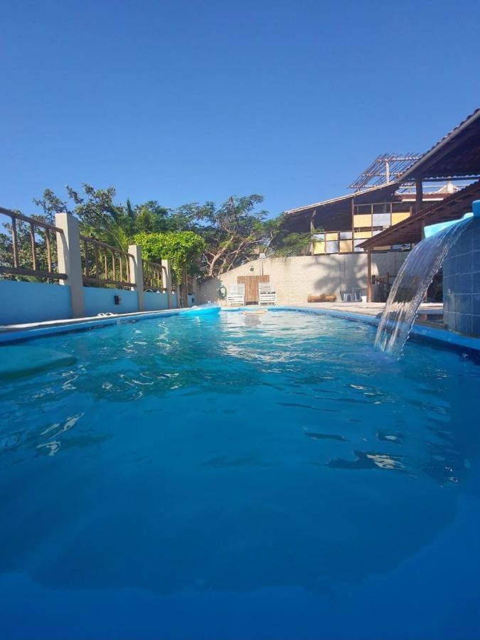 Pousada Pe Na Areia Gostoso Sao Miguel do Gostoso Bagian luar foto